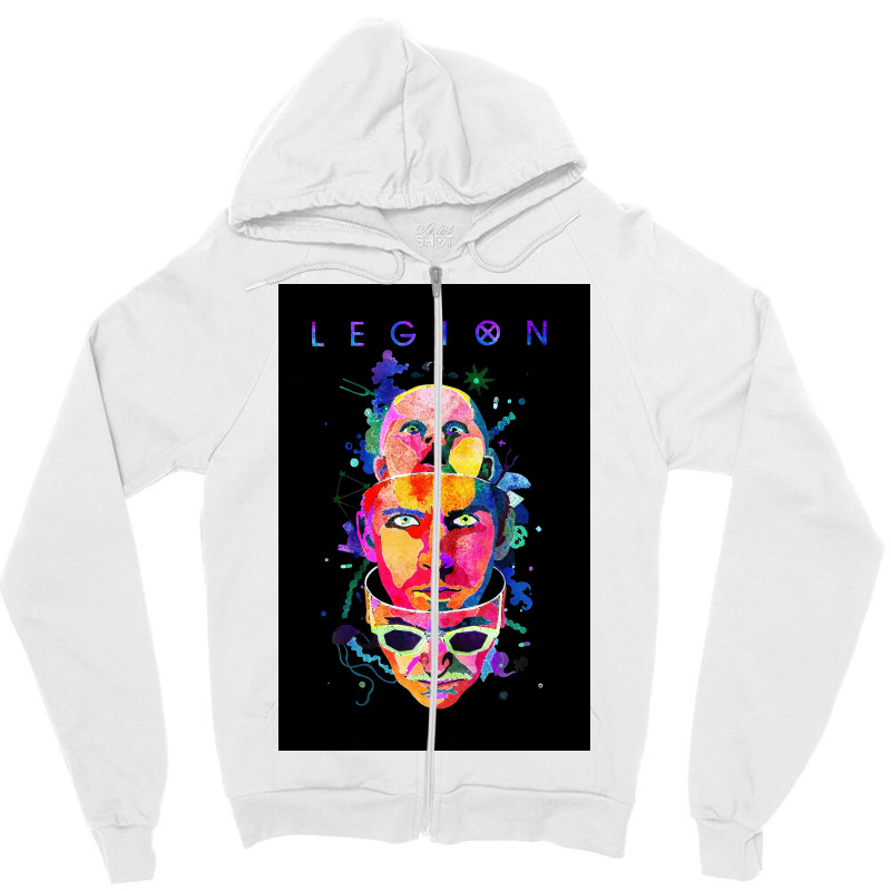 Legion Poster Cute Vintage (1) Zipper Hoodie | Artistshot