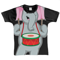 Trending Elephant At Music With Drum Graphic Youth T-shirt | Artistshot