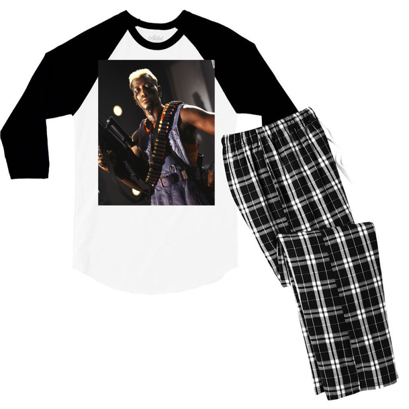 Demolition Man, Simon Phoenix    Aesthetic Love Men's 3/4 Sleeve Pajama Set | Artistshot