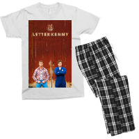 Letterkenny Poster Vintage (1) Men's T-shirt Pajama Set | Artistshot