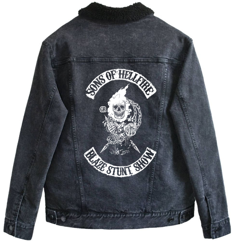 Sons Of Hellfire Unisex Sherpa-lined Denim Jacket | Artistshot