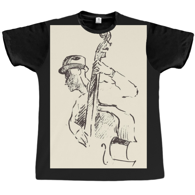 Contrabass Groovin' Graphic T-shirt by JamesBurges | Artistshot