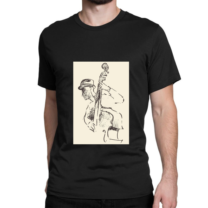 Contrabass Groovin' Classic T-shirt by JamesBurges | Artistshot