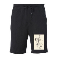 Contrabass Groovin' Fleece Short | Artistshot