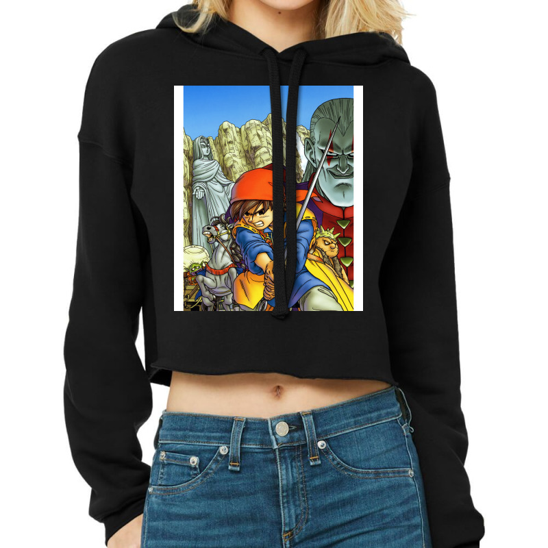 Dragon Quest Viii 5 Cropped Hoodie by matrismonzono | Artistshot