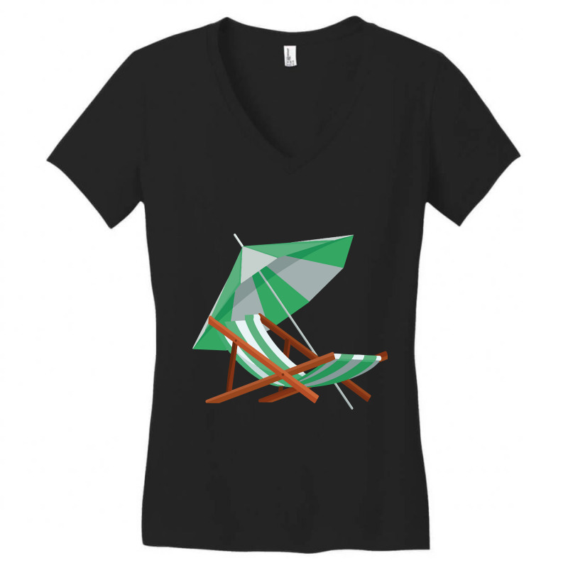 Limited Edition Vacation Holidays Leisure Travel Balconies Vacation Ti Women's V-Neck T-Shirt by Ledford Leslie | Artistshot