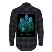 Mr Robot Poster Cute Flannel Shirt | Artistshot