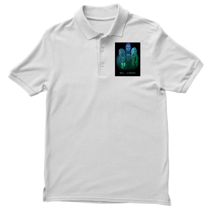 Mr Robot Poster Cute Men's Polo Shirt by shabnajianxiq | Artistshot