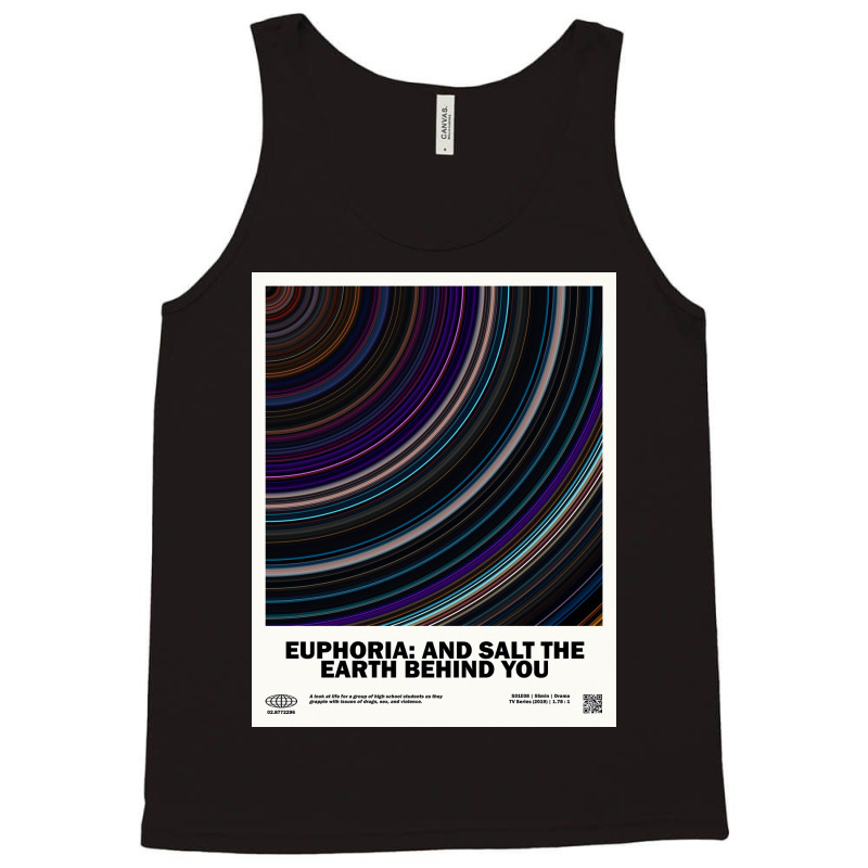 Minimaleuphoria And Salt The Earth Behind You Barcode Tv Show Poster S Tank Top | Artistshot