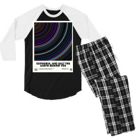 Minimaleuphoria And Salt The Earth Behind You Barcode Tv Show Poster S Men's 3/4 Sleeve Pajama Set | Artistshot