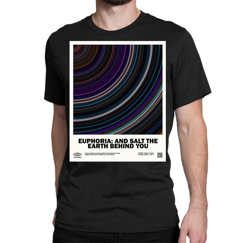 Minimaleuphoria And Salt The Earth Behind You Barcode Tv Show Poster S Classic T-shirt | Artistshot