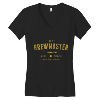 Brew Master Beer Brewing Homebrew Gift For Brewer Brewmaster Women's V-neck T-shirt | Artistshot