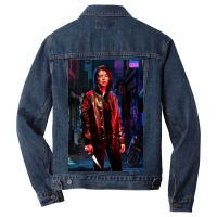 My Name Poster Gift Men Denim Jacket | Artistshot