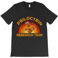 Womens Retro Mushroom Shirt, Vintage Psilocybin Research Team V-neck T-shirt | Artistshot