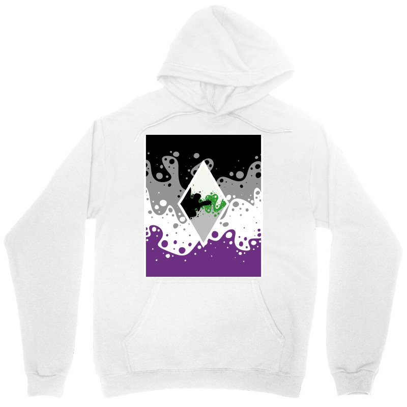 Identity Fluid Combined Ace And Demiromantic   Diamond Unisex Hoodie by siddiramika3 | Artistshot