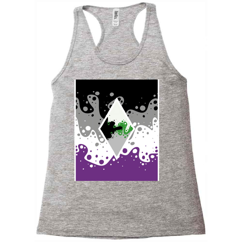 Identity Fluid Combined Ace And Demiromantic   Diamond Racerback Tank by siddiramika3 | Artistshot