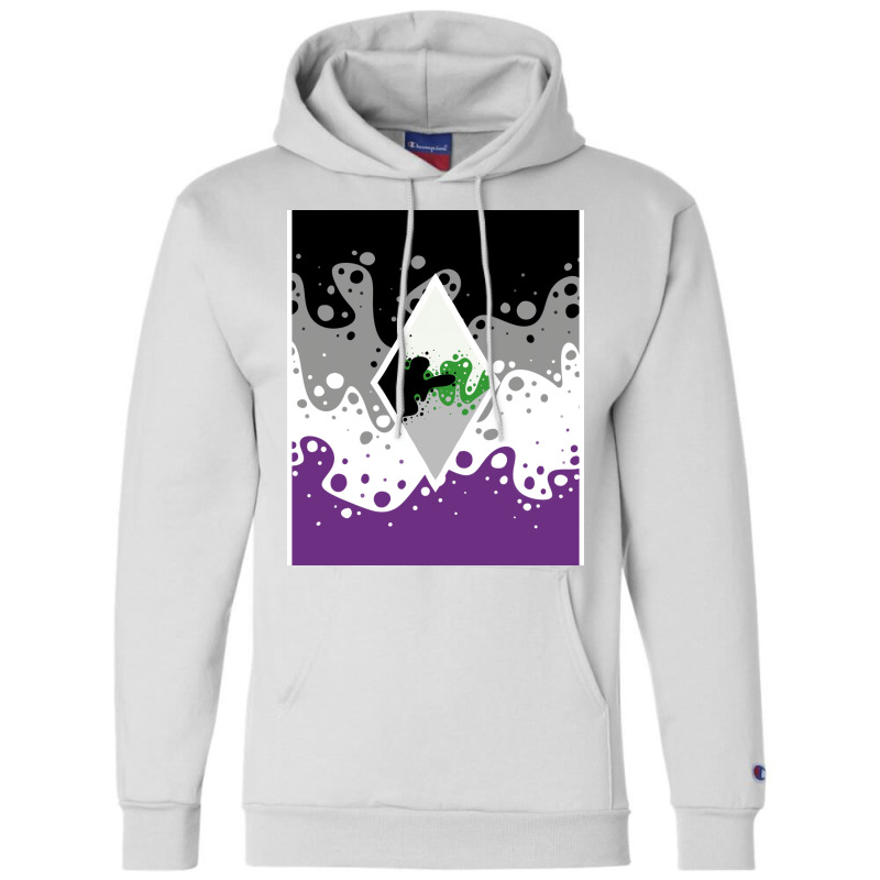 Identity Fluid Combined Ace And Demiromantic   Diamond Champion Hoodie by siddiramika3 | Artistshot