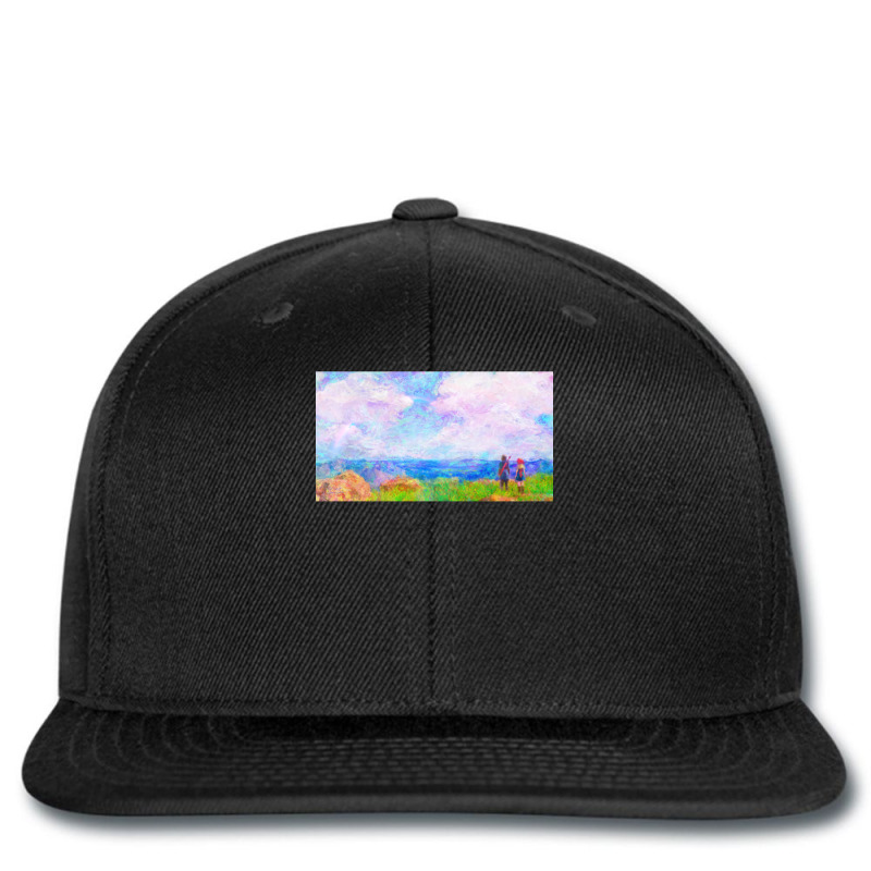 Dragon Quest Xi Intro Impressionist Painting Printed hat by matrismonzono | Artistshot