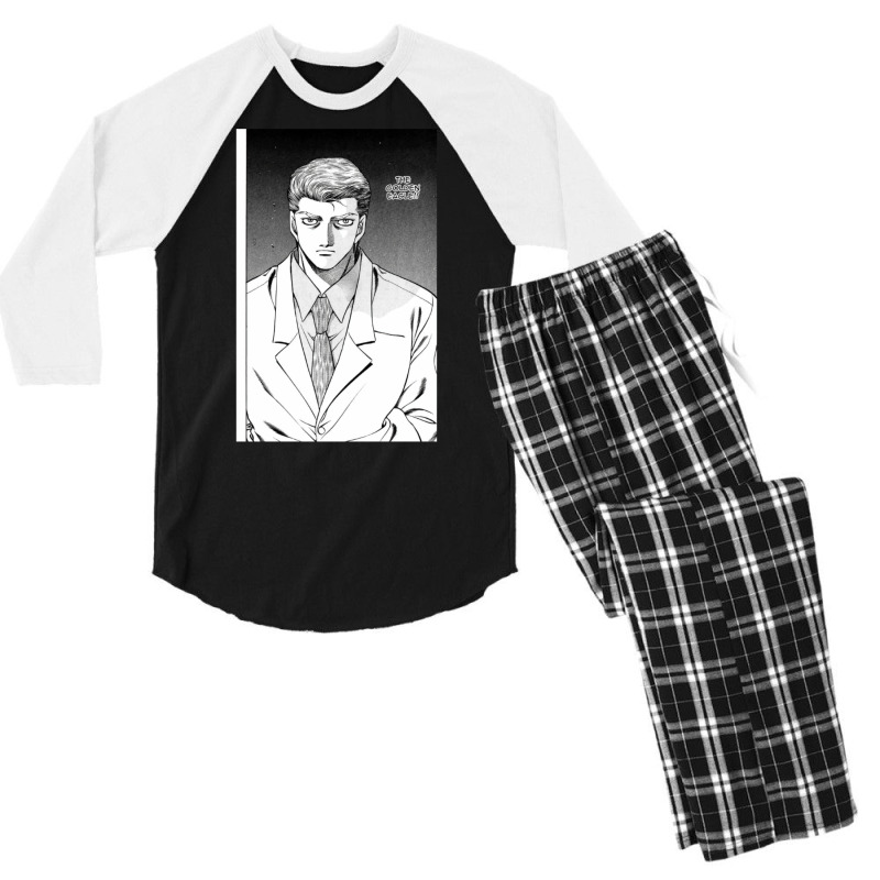 David Eagle Men's 3/4 Sleeve Pajama Set | Artistshot