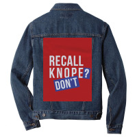 Recall Knope Donx27t Poster Nostalgia Men Denim Jacket | Artistshot