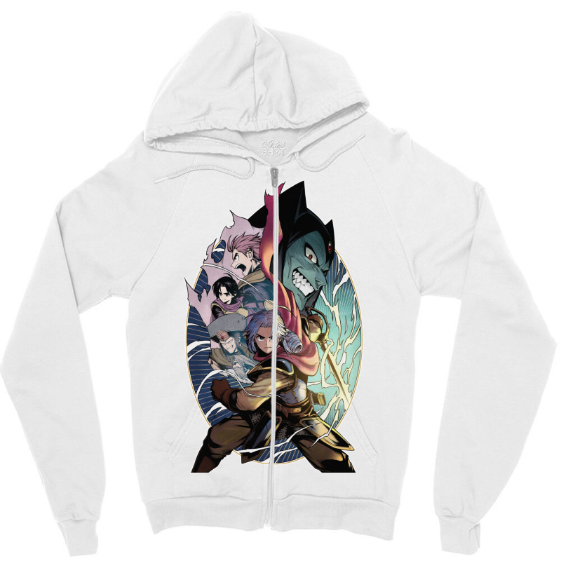 Dragon Quest Avan Dai Zipper Hoodie by casonedionq | Artistshot