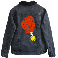 Dynamite Glove! Unisex Sherpa-lined Denim Jacket | Artistshot