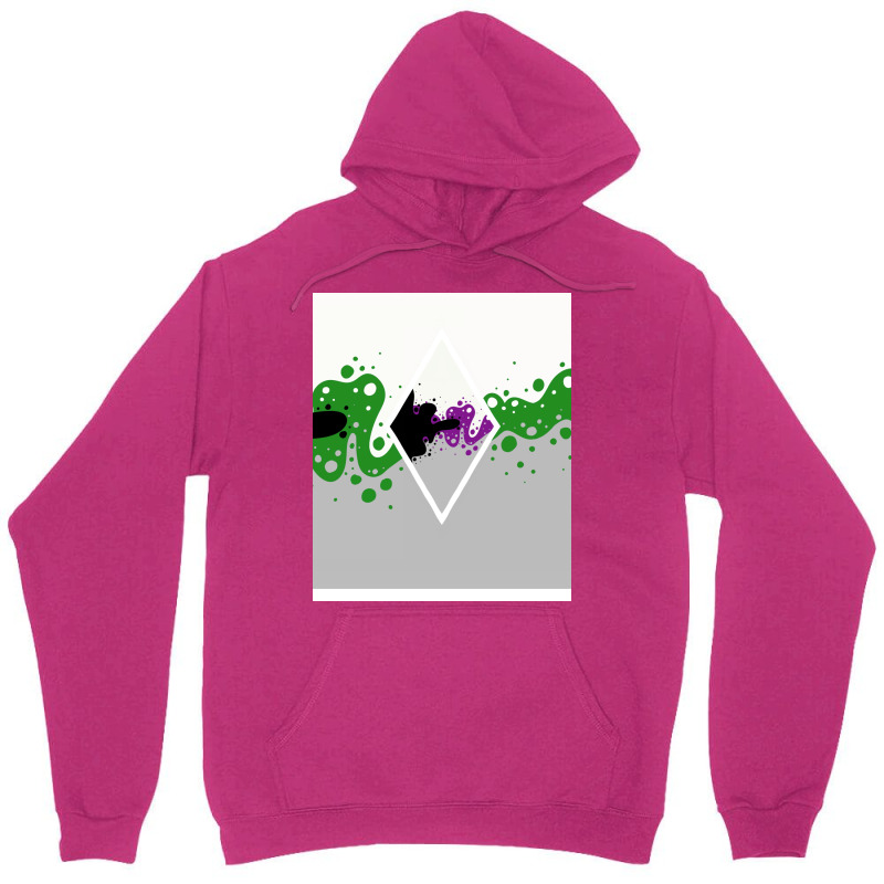 Identity Fluid Combined Demiromantic And Demisexual   Diamond Unisex Hoodie by siddiramika3 | Artistshot