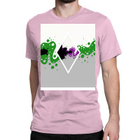 Identity Fluid Combined Demiromantic And Demisexual   Diamond Classic T-shirt | Artistshot