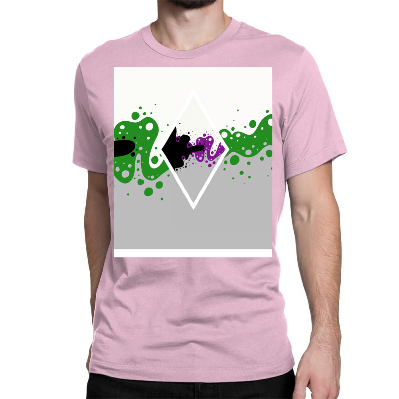 Identity Fluid Combined Demiromantic And Demisexual   Diamond Classic T-shirt by siddiramika3 | Artistshot