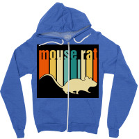 Mouse Rater Mouse Rat Parks And Recreations Scarec Poster Summer (1) Zipper Hoodie | Artistshot