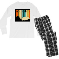 Mouse Rater Mouse Rat Parks And Recreations Scarec Poster Summer (1) Men's Long Sleeve Pajama Set | Artistshot