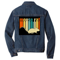 Mouse Rater Mouse Rat Parks And Recreations Scarec Poster Summer (1) Men Denim Jacket | Artistshot