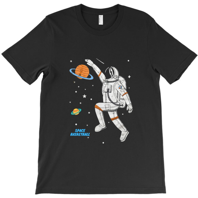 Space Basketball T-shirt | Artistshot