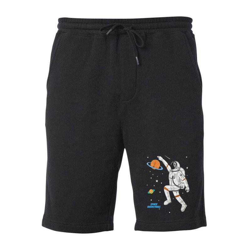 Space Basketball Fleece Short | Artistshot