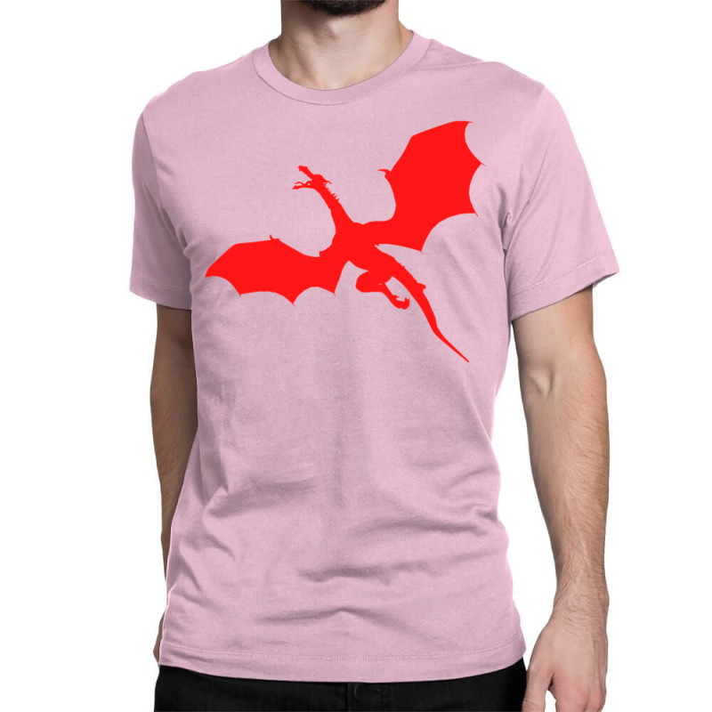 Quest For Glory Design Red Dragon Classic T-shirt by msizygaouss | Artistshot