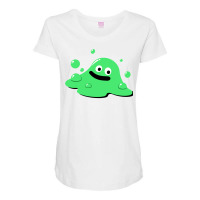 Dragon Quest Bubble Slime Maternity Scoop Neck T-shirt | Artistshot