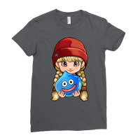 Dragon Quest Xi Veronica And Slime Ladies Fitted T-shirt | Artistshot