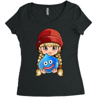 Dragon Quest Xi Veronica And Slime Women's Triblend Scoop T-shirt | Artistshot