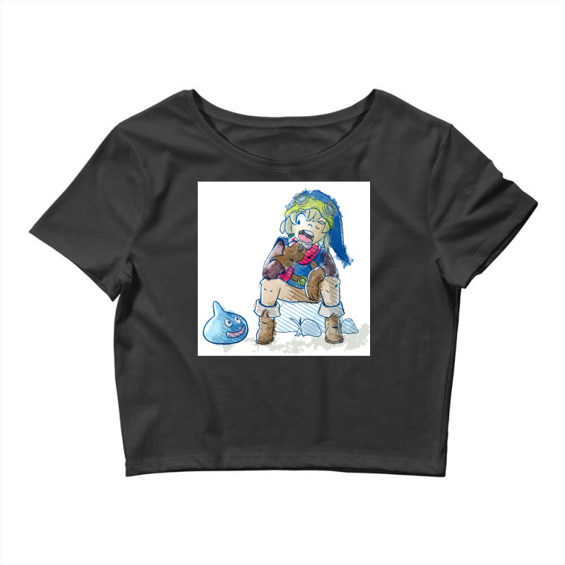 Dragon Quest Builders Crop Top by casonedionq | Artistshot