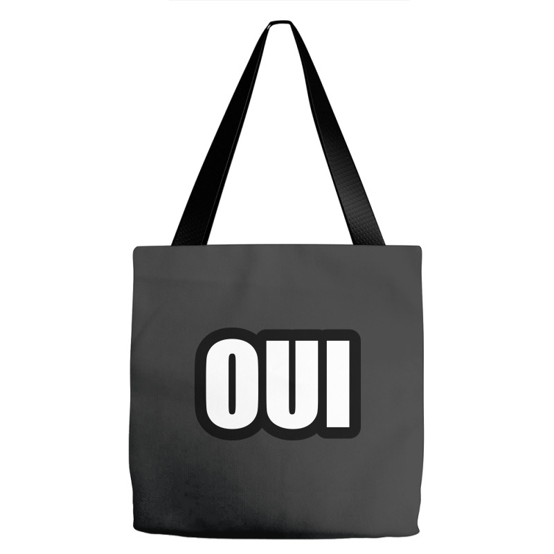 Oui Tote Bags by awesomebrand | Artistshot