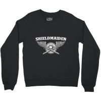 Trending Shieldmaiden Shield Sword Viking Crewneck Sweatshirt | Artistshot