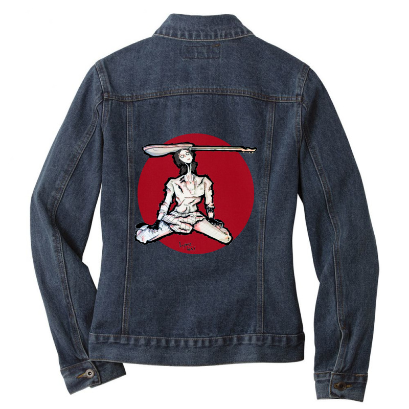 Lynz-way Ladies Denim Jacket by GEORGESOCE | Artistshot