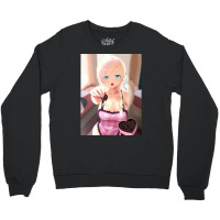 Kawaii Kashiwazaki Senai Don't Have Many Friends Valentine's Day Crewneck Sweatshirt | Artistshot