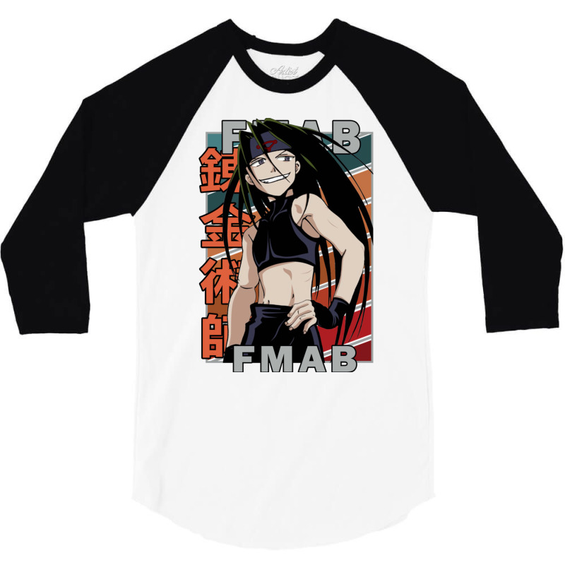 Envy Full Metal Alchemist Brotherhood Hagane No Renkinjutsushi Retro C 3/4 Sleeve Shirt | Artistshot