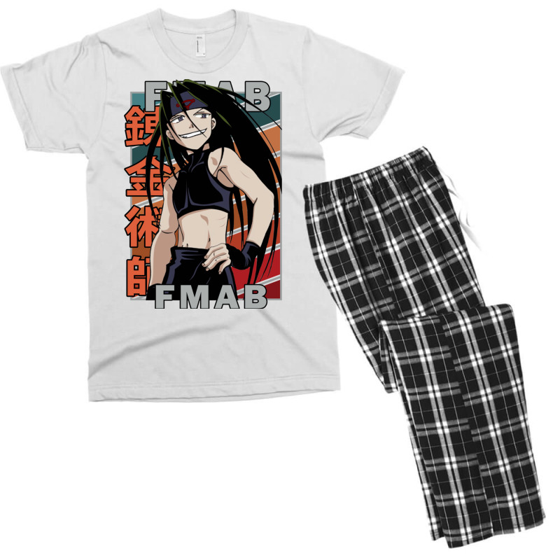 Envy Full Metal Alchemist Brotherhood Hagane No Renkinjutsushi Retro C Men's T-shirt Pajama Set | Artistshot