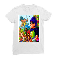 Quest Of The 5th Dragon Artwork X 1 Ladies Fitted T-shirt | Artistshot