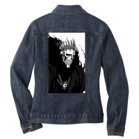 Bleach Black Soul Ladies Denim Jacket | Artistshot