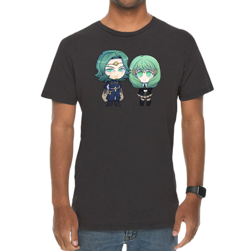 Seteth And Flayn  Fire Emblem Three Houses  Chibi Cuties 1 Vintage T-shirt | Artistshot