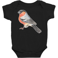 Eurasian Bullfinch T  Shirt Eurasian Bullfinch Bird T  Shirt Baby Bodysuit | Artistshot