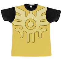 Mark Of Eldrick (dragon Quest) Gold Graphic T-shirt | Artistshot